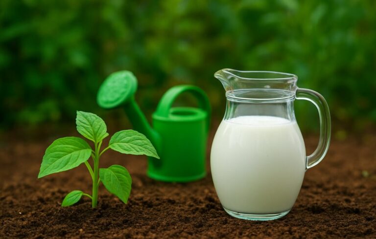 Como usar o leite na horta biológica caseira: benefícios, receitas e truques