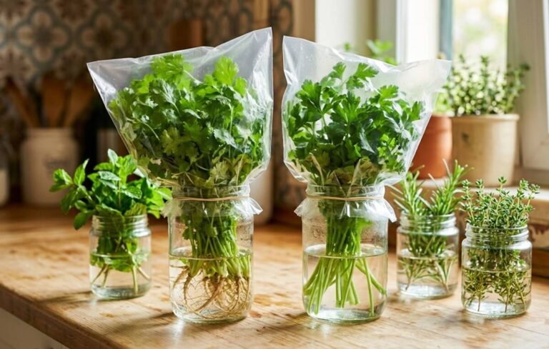 Como conservar ervas aromáticas frescas por mais tempo