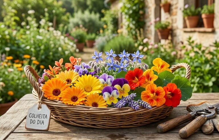 Flores Comestíveis para Cultivar e Saborear na sua Horta Biológica