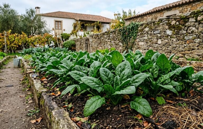 Cultivar espinafres na horta biológica: sementeira, cuidados e colheita